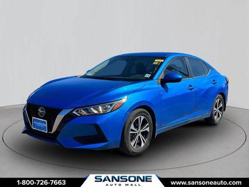 Electric Blue Metallic 2023 Nissan Sentra SV
