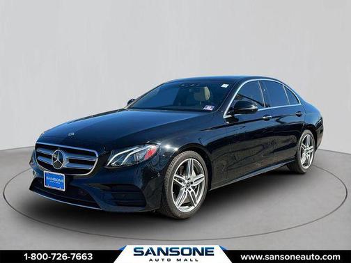 Black 2019 Mercedes-Benz E-Class 4MATIC