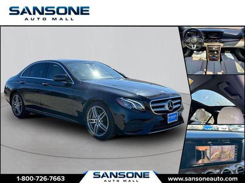 Black 2019 Mercedes-Benz E-Class 4MATIC