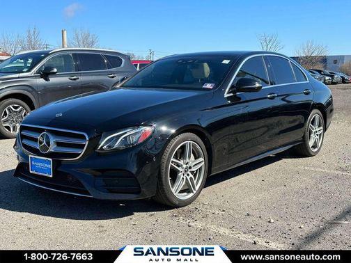 Black 2019 Mercedes-Benz E-Class 4MATIC