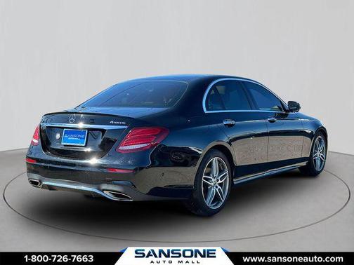 Black 2019 Mercedes-Benz E-Class 4MATIC