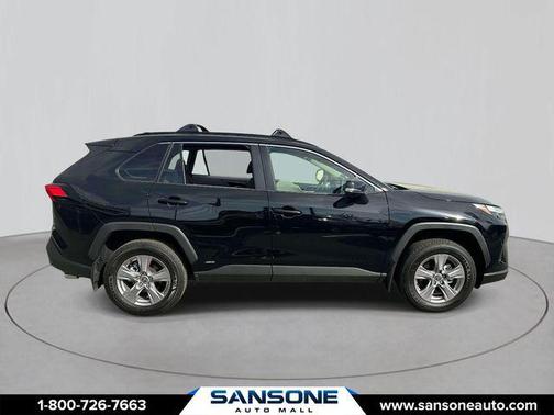 Midnight Black Metallic 2025 Toyota RAV4 Hybrid XLE