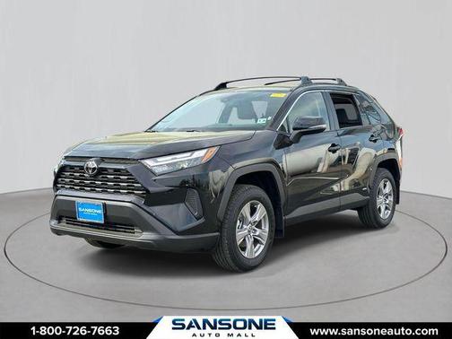 Midnight Black Metallic 2025 Toyota RAV4 Hybrid XLE