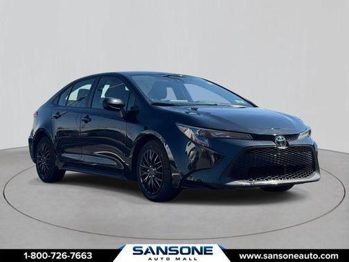 Black Sand Pearl 2022 Toyota Corolla LE