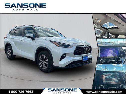 Wind Chill Pearl 2023 Toyota Highlander XLE