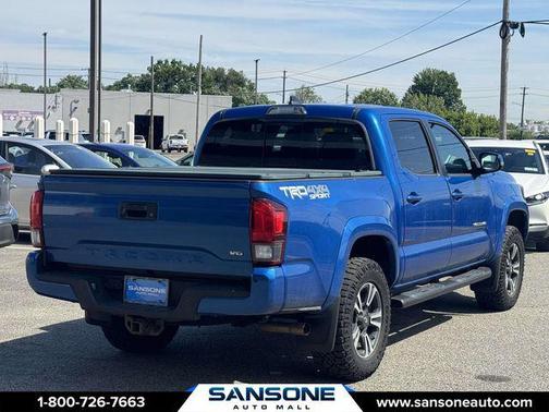 Blazing Blue 2018 Toyota Tacoma TRD Sport