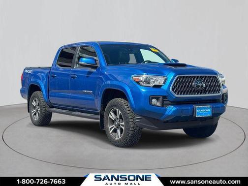 Blazing Blue 2018 Toyota Tacoma TRD Sport