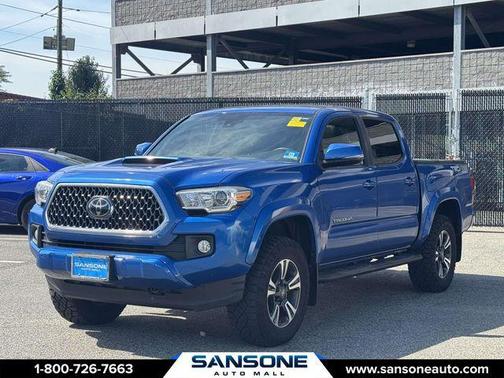 Blazing Blue 2018 Toyota Tacoma TRD Sport