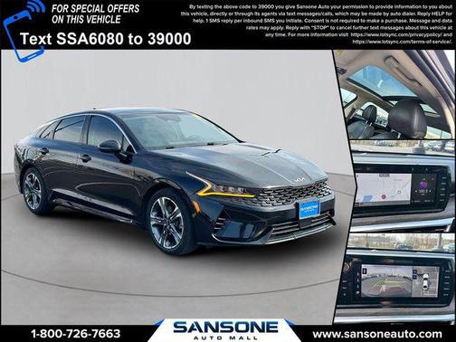 Ebony Black 2022 Kia K5 EX