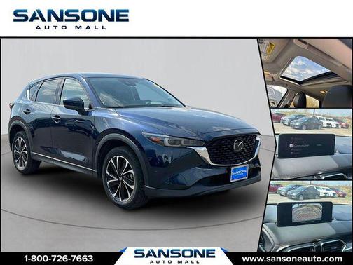 Deep Crystal Blue Mica 2022 Mazda CX-5 2.5 S Premium Plus Package