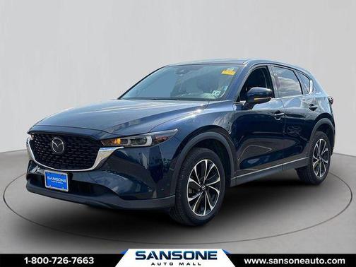 Deep Crystal Blue Mica 2022 Mazda CX-5 2.5 S Premium Plus Package