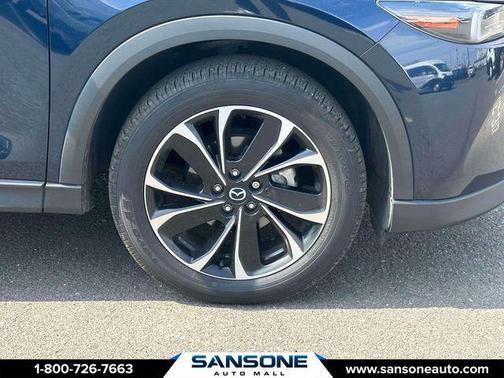 Deep Crystal Blue Mica 2022 Mazda CX-5 2.5 S Premium Plus Package