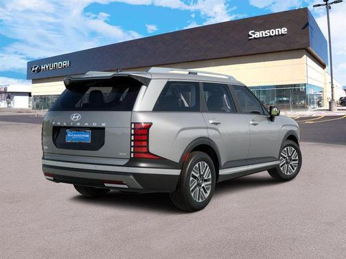 Typhoon Silver Metallic 2026 Hyundai Palisade Hybrid SEL 8P