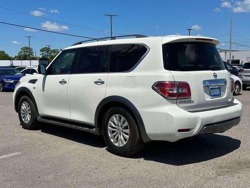 Pearl White 2019 Nissan Armada SV