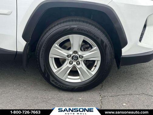 Super White 2021 Toyota RAV4 XLE