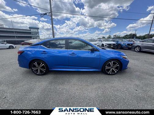 Electric Blue Metallic 2023 Nissan Sentra SR