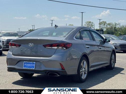 Machine Gray 2019 Hyundai SONATA SEL