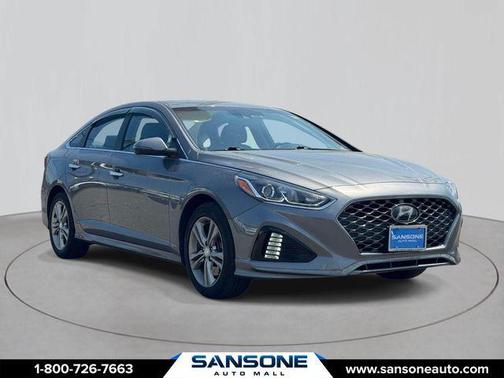 Machine Gray 2019 Hyundai SONATA SEL