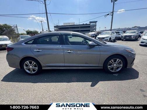 Machine Gray 2019 Hyundai SONATA SEL