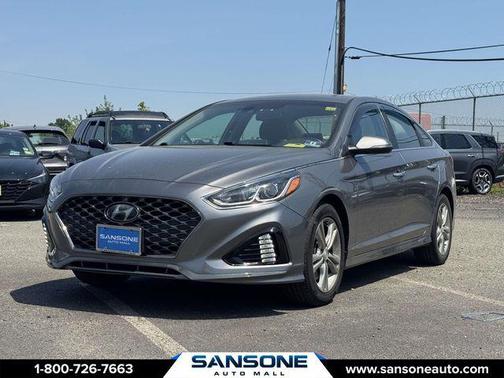 Machine Gray 2019 Hyundai SONATA SEL