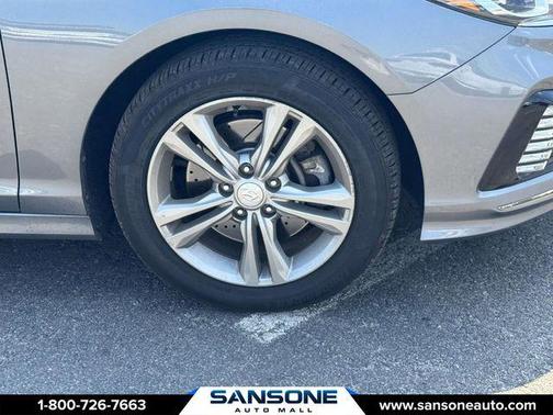 Machine Gray 2019 Hyundai SONATA SEL