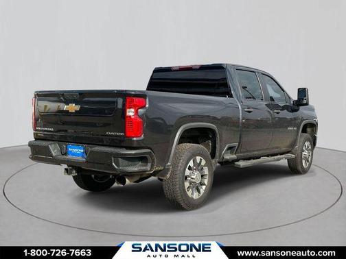 Dark Ash Metallic 2024 Chevrolet Silverado 2500 Custom