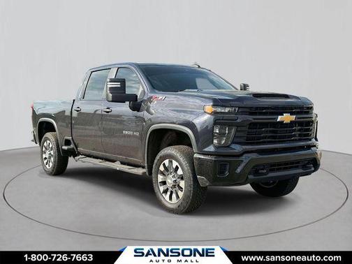 Dark Ash Metallic 2024 Chevrolet Silverado 2500 Custom