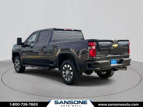 Dark Ash Metallic 2024 Chevrolet Silverado 2500 Custom