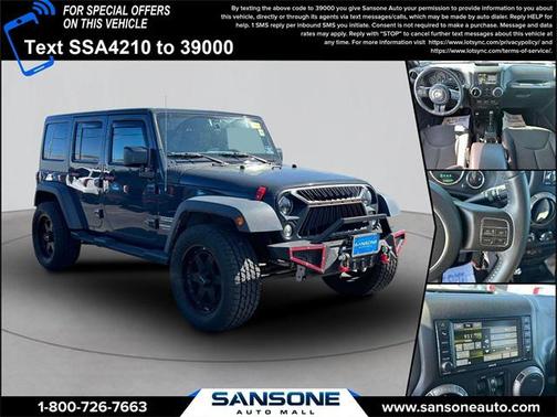 2017 Jeep Wrangler Unlimited Sport