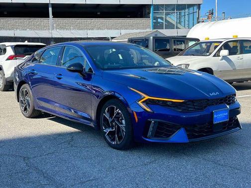 Yacht Blue 2025 Kia K5 GT-Line
