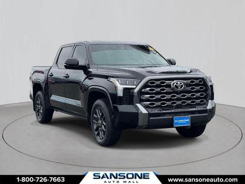 Midnight Black Metallic 2024 Toyota Tundra Platinum