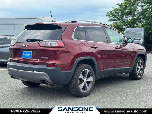 Velvet Red Pearlcoat 2019 Jeep Cherokee Limited