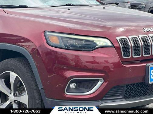 Velvet Red Pearlcoat 2019 Jeep Cherokee Limited