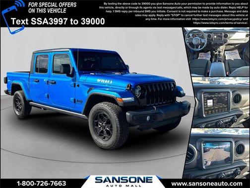 2021 Jeep Gladiator Willys 4x4