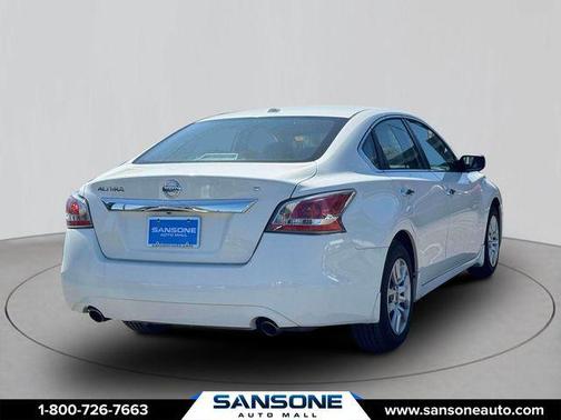 White 2015 Nissan Altima 2.5 S