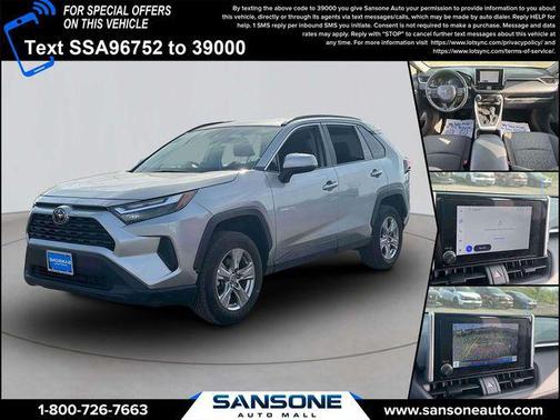 Silver Sky Metallic 2024 Toyota RAV4 XLE