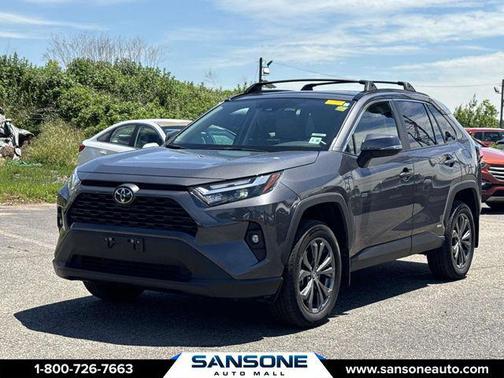 Magnetic Gray Metallic 2025 Toyota RAV4 Hybrid XLE Premium