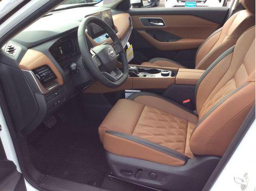 White Pearl 2026 Nissan Rogue Platinum