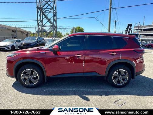 Scarlet Ember Tintcoat 2024 Nissan Rogue SV