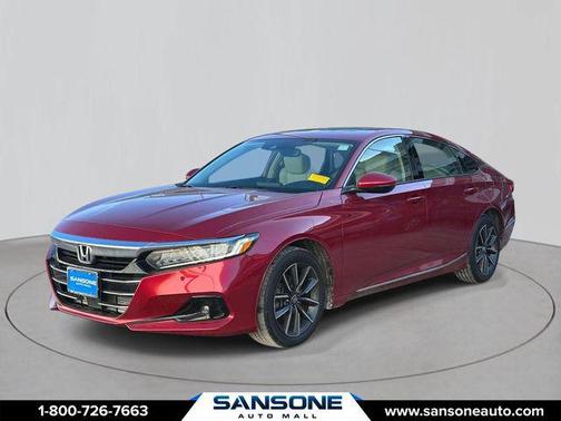 Radiant Red 2021 Honda Accord EX-L 1.5T