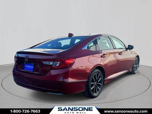 Radiant Red 2021 Honda Accord EX-L 1.5T