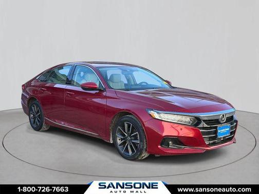 Radiant Red 2021 Honda Accord EX-L 1.5T