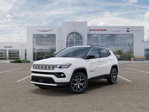Bright White Clearcoat 2026 Jeep Compass Limited