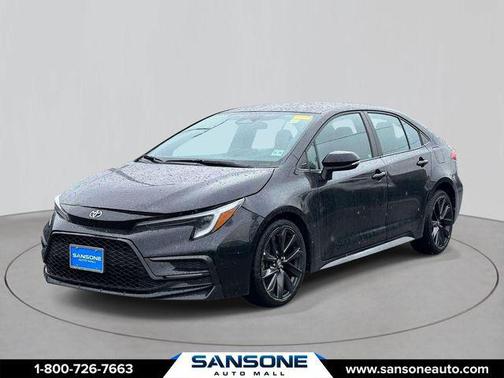Midnight Black Metallic 2023 Toyota Corolla SE