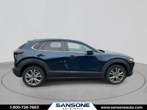 Deep Crystal Blue Mica 2024 Mazda CX-30 2.5 S Preferred Package