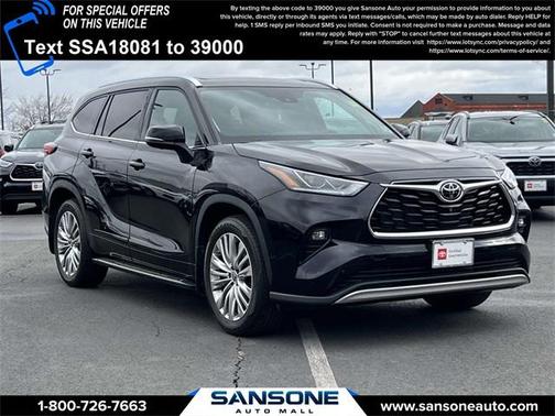 2023 Toyota Highlander Platinum