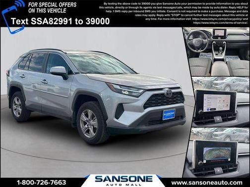 Silver Sky 2025 Toyota RAV4 XLE