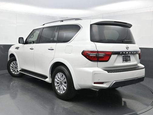 Aspen White Tricoat 2023 Nissan Armada SV 2WD