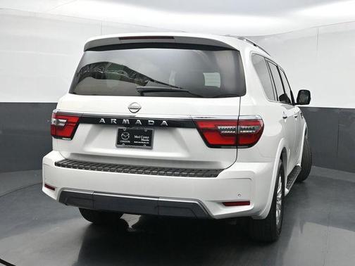 Aspen White Tricoat 2023 Nissan Armada SV 2WD