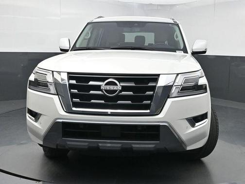 Aspen White Tricoat 2023 Nissan Armada SV 2WD